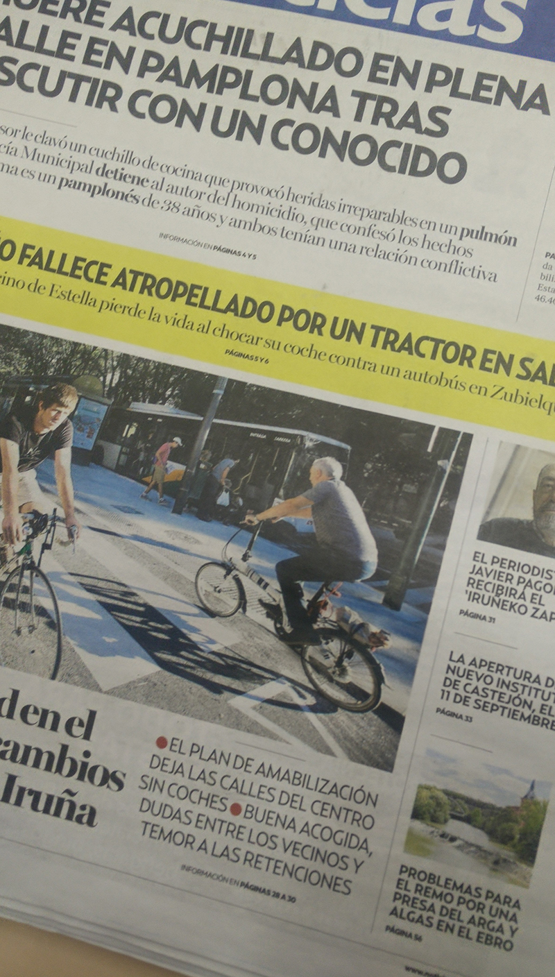 La prensa navarra se hace eco de los problemas del remo navarro